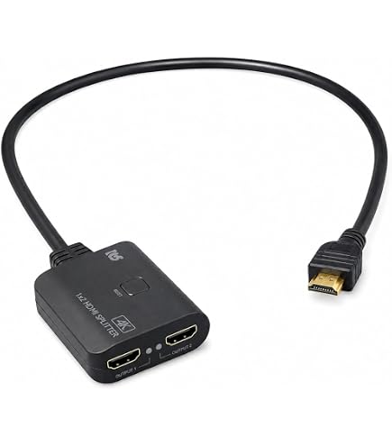Amazon | ラトックシステム 3D対応1入力2出力HDMI分配器 REX-HDSP2A